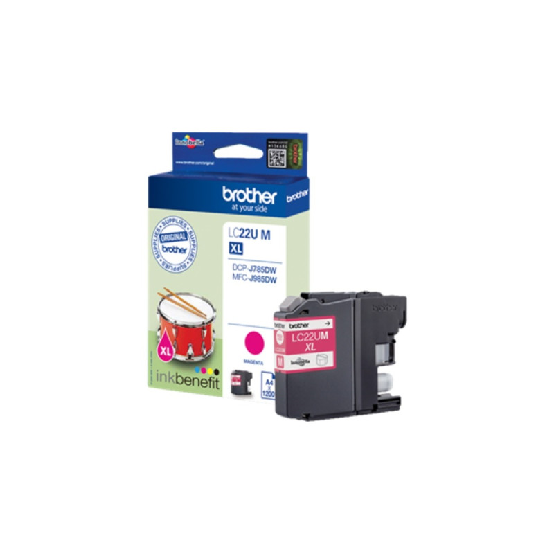 Brother Tinte magenta LC-22UM