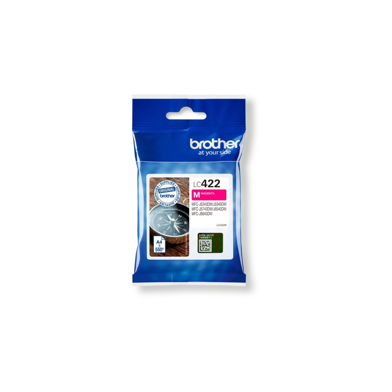 Brother Tinte magenta LC-422M