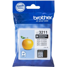 Brother Tinte schwarz LC-3211BK
