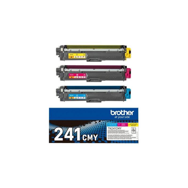 Brother Toner Dreierpack TN241CMY