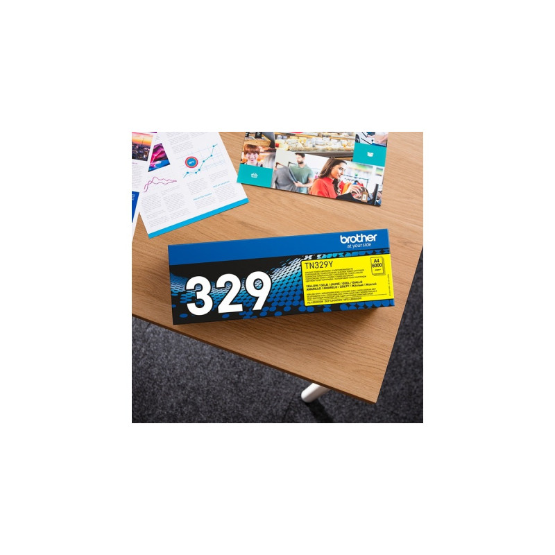 Brother Toner gelb TN-329Y