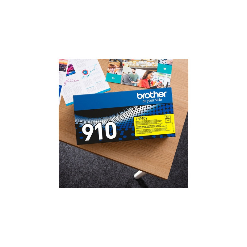Brother Toner gelb TN-910Y