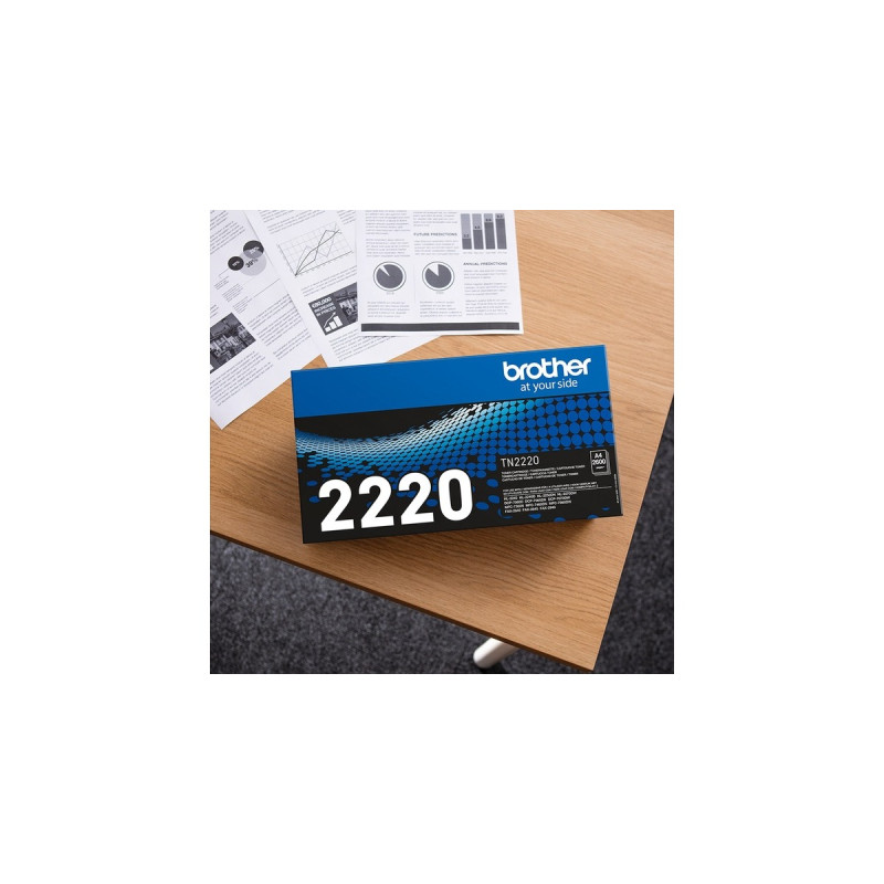 Brother Toner schwarz TN-2220(schwarz, Retail)