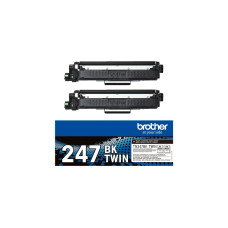 Brother Toner schwarz TN-247BKTWIN(Doppelpack)