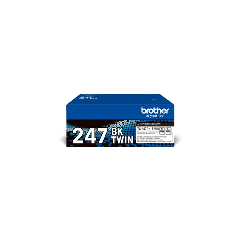 Brother Toner schwarz TN-247BKTWIN(Doppelpack)