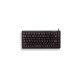 CHERRY Compact-Keyboard G84-4100, Tastatur(schwarz, US-Layout, Cherry Mechanisch)