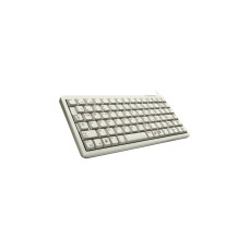 CHERRY Compact-Keyboard G84-4100, Tastatur(weiß, US-Layout, Cherry Mechanisch)