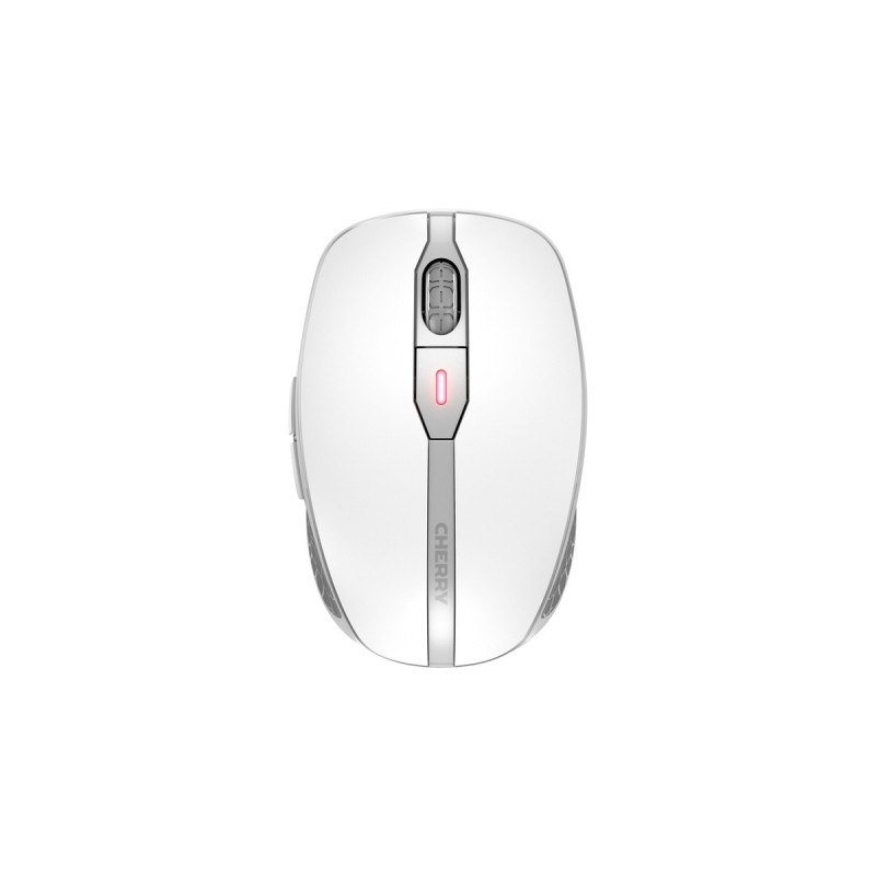 CHERRY DW 9100 SLIM, Desktop-Set(weiß/silber, FR-Layout, SX-Scherentechnologie)