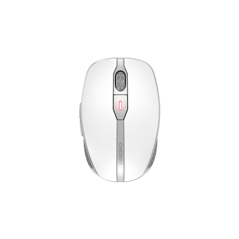 CHERRY DW 9100 SLIM, Desktop-Set(weiß/silber, BE-Layout, SX-Scherentechnologie)