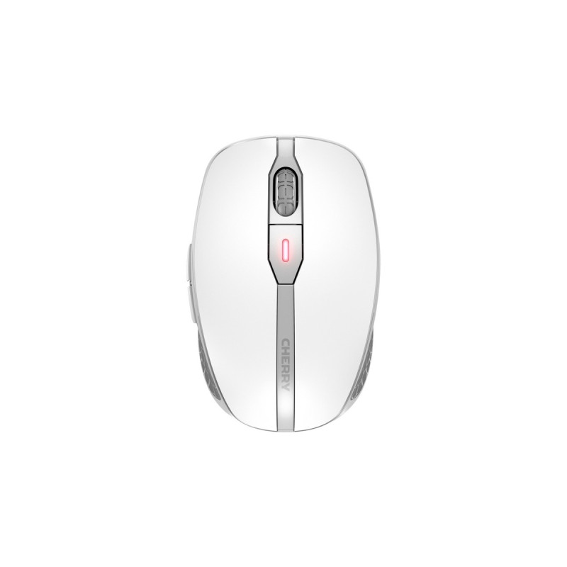 CHERRY DW 9100 SLIM + McAfee Bundle, Desktop-Set(weiß/silber, DE-Layout, SX-Scherentechnologie)