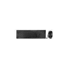 CHERRY DW 9500 SLIM, Desktop-Set(schwarz/grau, CH-Layout, SX-Scherentechnologie)