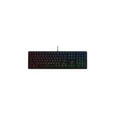 CHERRY G80-3000N RGB, Tastatur(schwarz, EU-Layout (QWERTY), Cherry MX Silent Red)