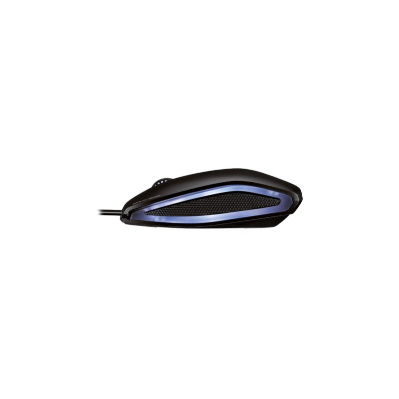 CHERRY GENTIX Corded Optical Illuminated Mouse, Maus(schwarz, Retail)
