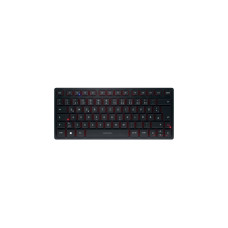 CHERRY KW 9200 MINI, Tastatur(schwarz, DE-Layout, SX-Scherentechnologie)