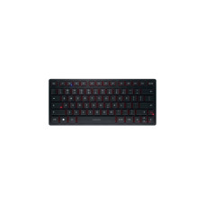 CHERRY KW 9200 MINI, Tastatur(schwarz, EU-Layout (QWERTY), SX-Scherentechnologie)