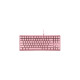 CHERRY MX Board 3.0S, Gaming-Tastatur(rosa, DE-Layout, Cherry MX Black)