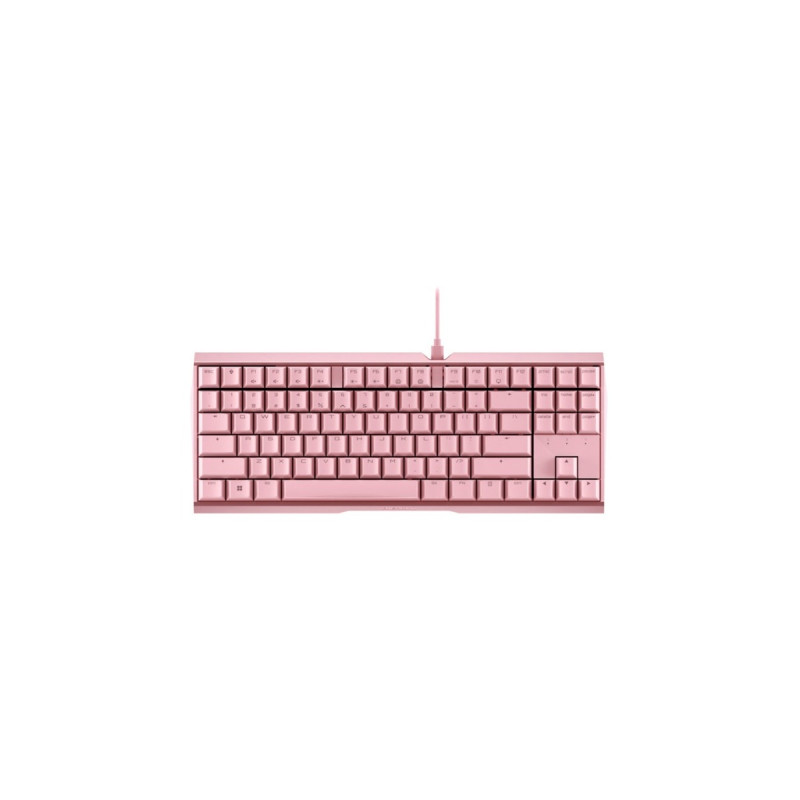CHERRY MX Board 3.0S, Gaming-Tastatur(rosa, DE-Layout, Cherry MX Silent Red)