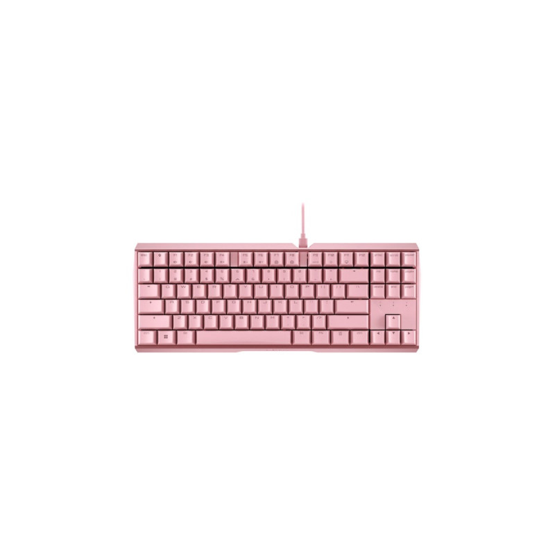 CHERRY MX Board 3.0S, Gaming-Tastatur(rosa, DE-Layout, Cherry MX Brown)