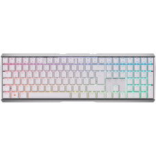 CHERRY MX Board 3.0S, Gaming-Tastatur(weiß, DE-Layout, Cherry MX Silent Red, Outlet)