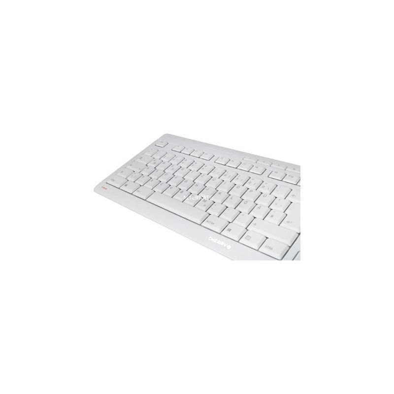 CHERRY STREAM DESKTOP RECHARGE, Desktop-Set(weiß/grau, DE-Layout, SX-Scherentechnologie)