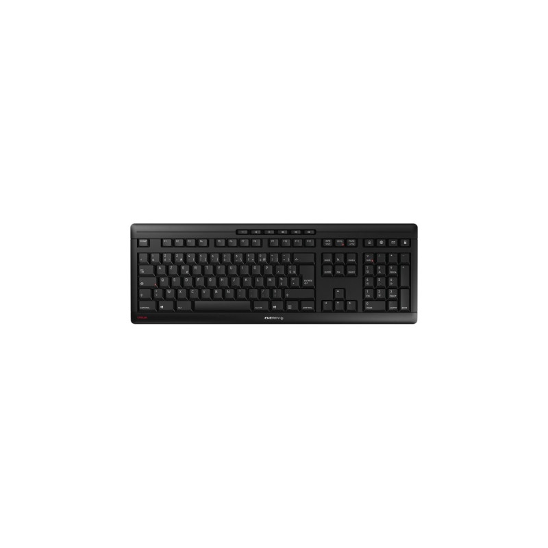 CHERRY STREAM KEYBOARD WIRELESS, Tastatur(schwarz, FR-Layout, SX-Scherentechnologie)