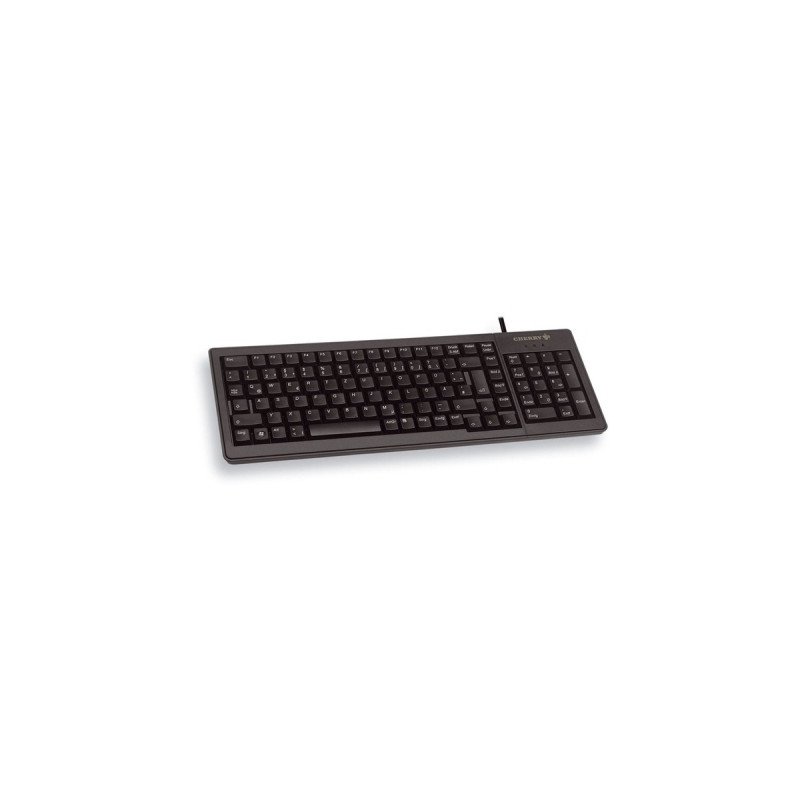 CHERRY XS Complete Keyboard G84-5200, Tastatur(schwarz, DE-Layout, Rubberdome)
