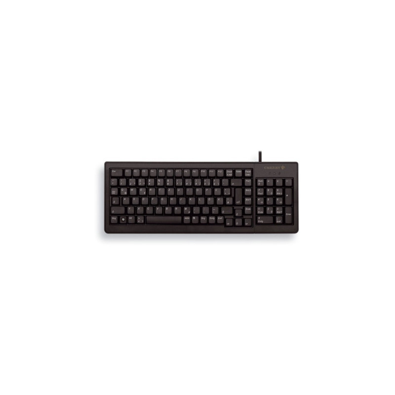 CHERRY XS Complete Keyboard G84-5200, Tastatur(schwarz, DE-Layout, Rubberdome)