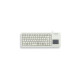 CHERRY XS Touchpad Keyboard G84-5500, Tastatur(grau, DE-Layout, Rubberdome)