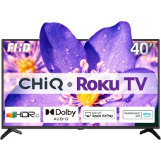CHiQ L40G5N, LED-Fernseher(100 cm (40 Zoll), schwarz, WXGA, Triple Tuner, SmartTV, Roku TV)