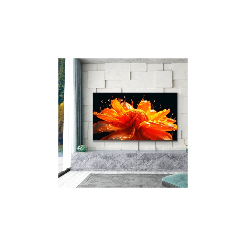 CHiQ U55QM8V, QLED-Fernseher(139 cm (55 Zoll), schwarz, Ultra HD/4K, Triple Tuner, SmartTV, Chromecast built-in)