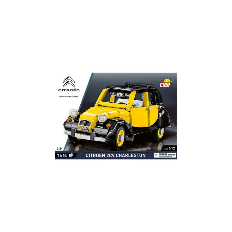 COBI Citroen 2CV Charleston, Konstruktionsspielzeug(Maßstab 1:12)