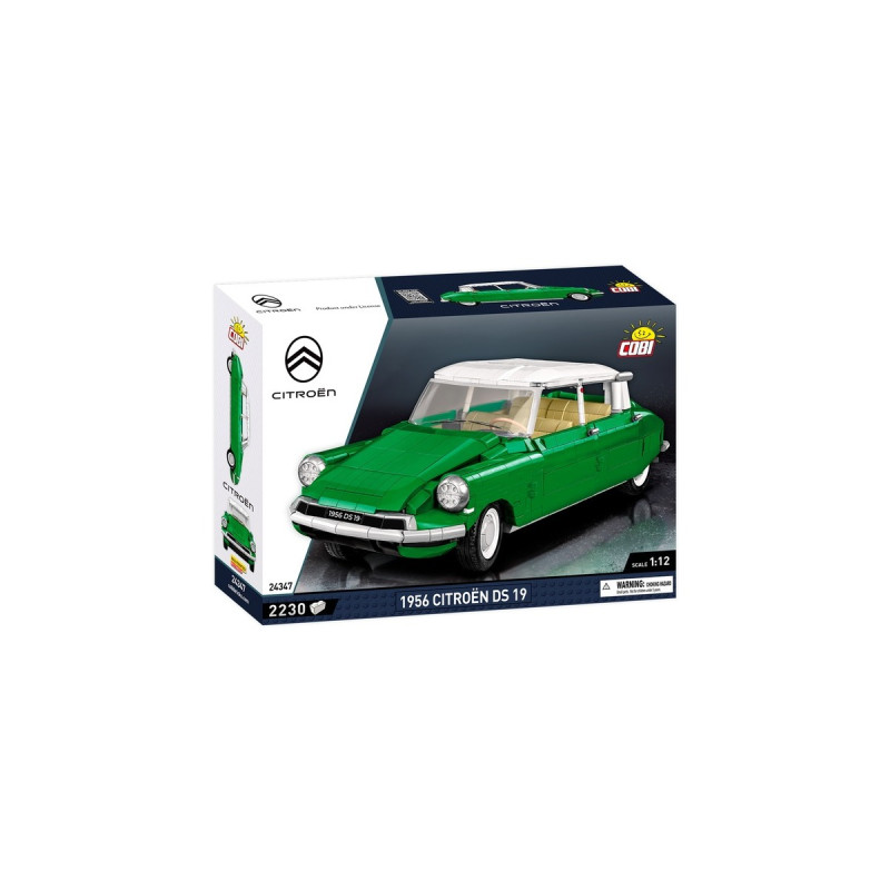 COBI Citroen DS 19 1956, Konstruktionsspielzeug(Maßstab 1:12)