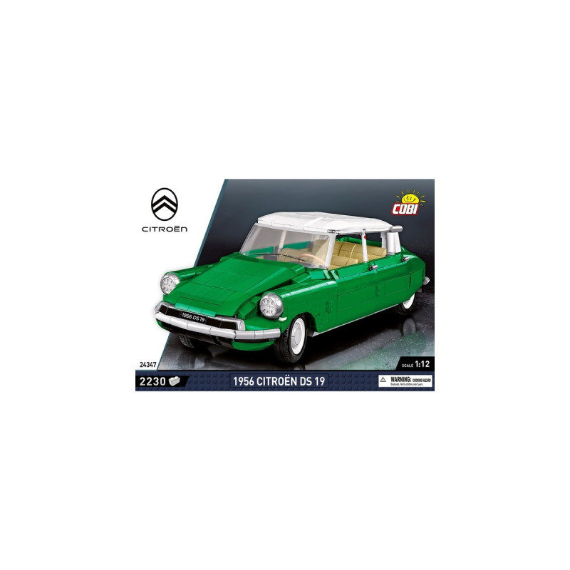COBI Citroen DS 19 1956, Konstruktionsspielzeug(Maßstab 1:12)