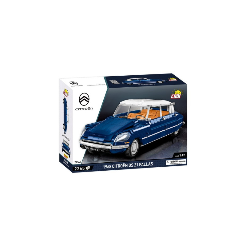 COBI Citroen DS 21 Pallas 1968, Konstruktionsspielzeug(Maßstab 1:12)