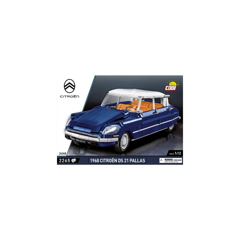 COBI Citroen DS 21 Pallas 1968, Konstruktionsspielzeug(Maßstab 1:12)