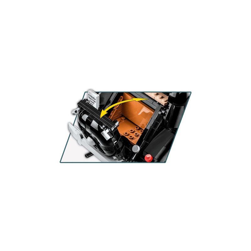 COBI Citroen Traction Avant 11CV 1938, Konstruktionsspielzeug(Maßstab 1:12)