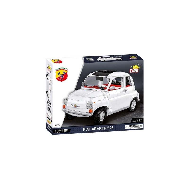 COBI Fiat 500 Abarth, Konstruktionsspielzeug(Maßstab 1:12)