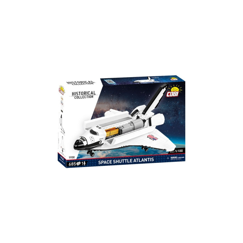 COBI Space Shuttle Atlantis, Konstruktionsspielzeug(Maßstab 1:100)