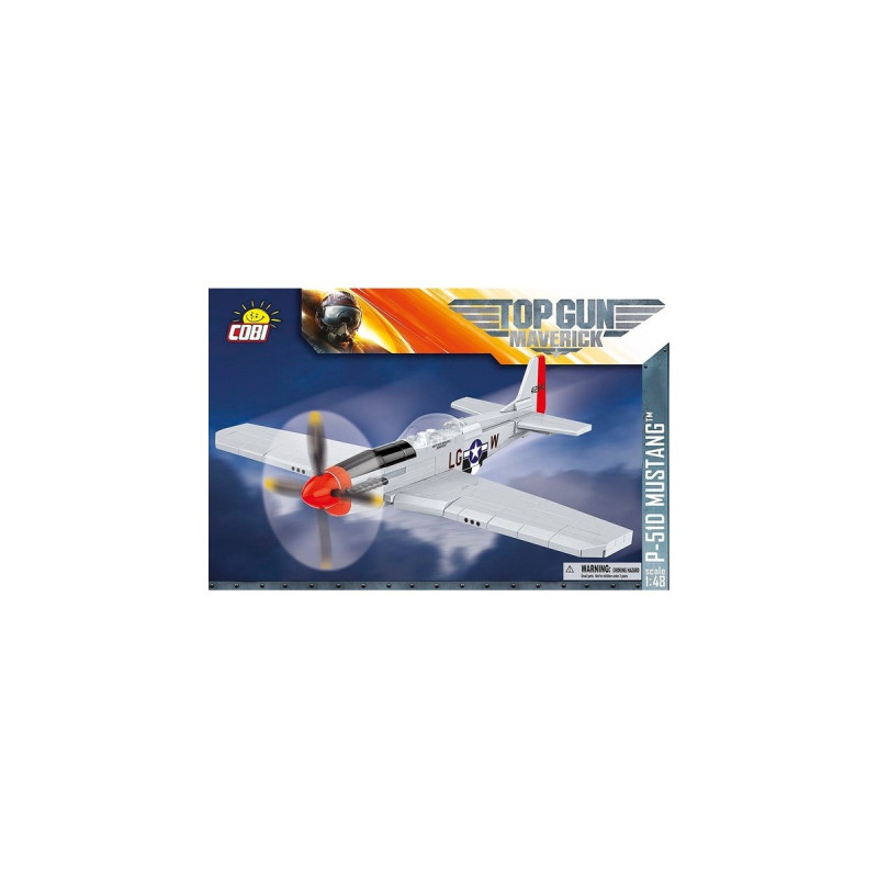 COBI Top Gun Mustang P-54D, Konstruktionsspielzeug(Maßstab: 1:48)