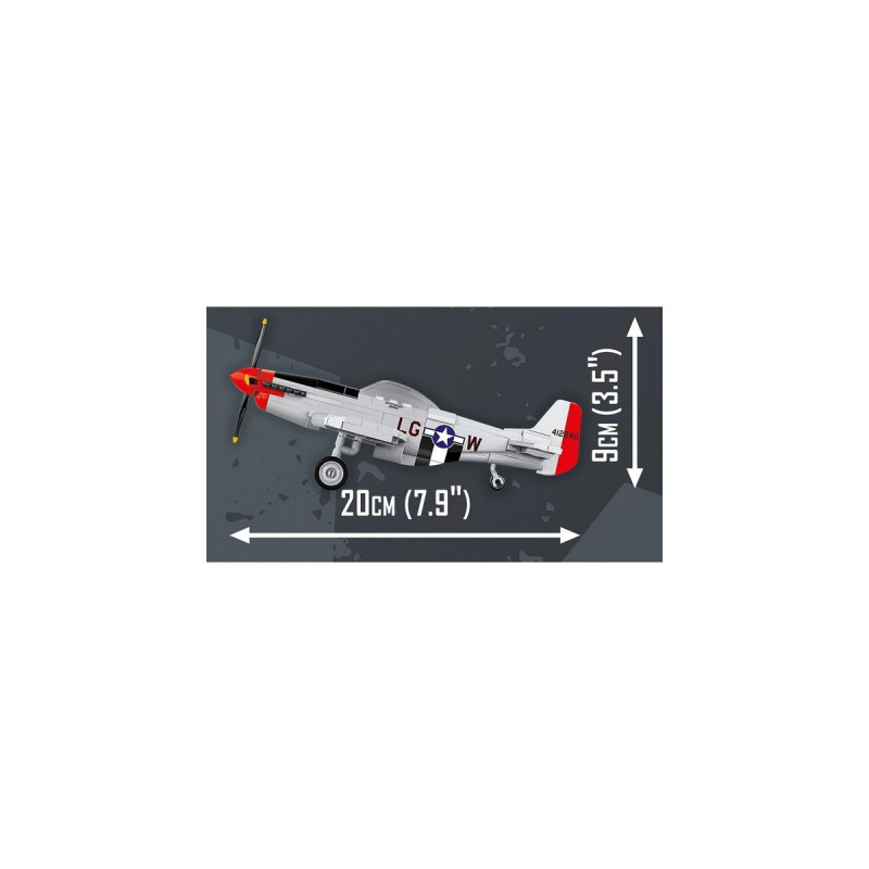 COBI Top Gun Mustang P-54D, Konstruktionsspielzeug(Maßstab: 1:48)