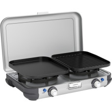 Campingaz Camping Kitchen 2 Grill & Go CV, Gaskocher(grau/schwarz, 2x 2kW, Modell 2023)