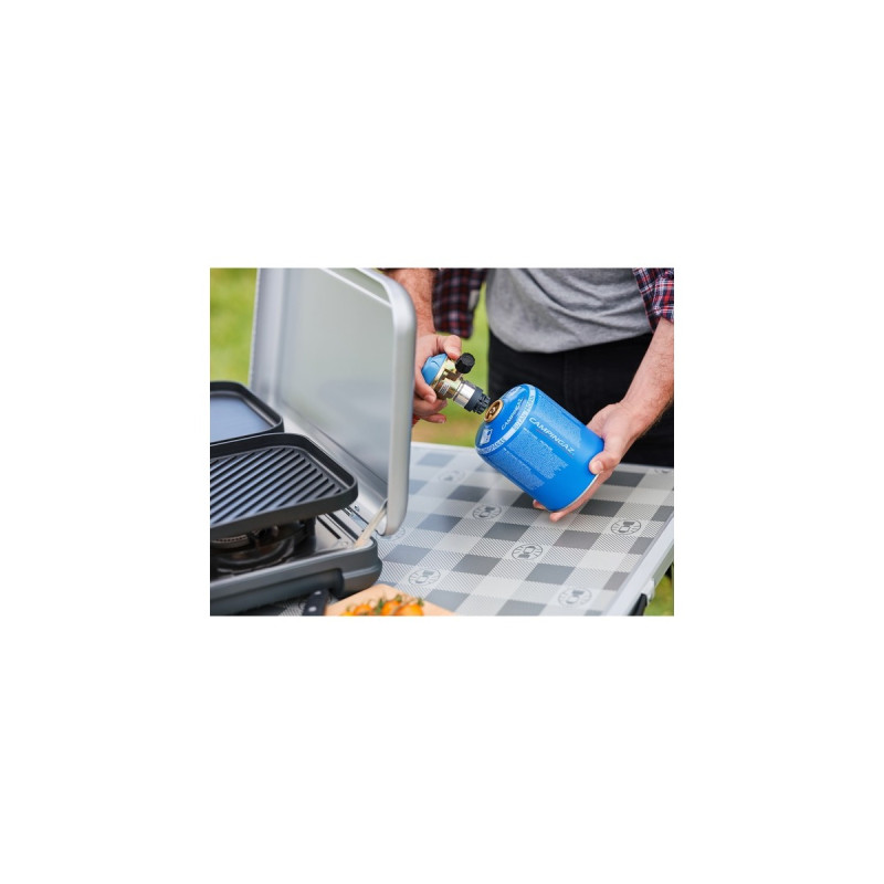 Campingaz Camping Kitchen 2 Grill & Go CV, Gaskocher(grau/schwarz, 2x 2kW, Modell 2023)