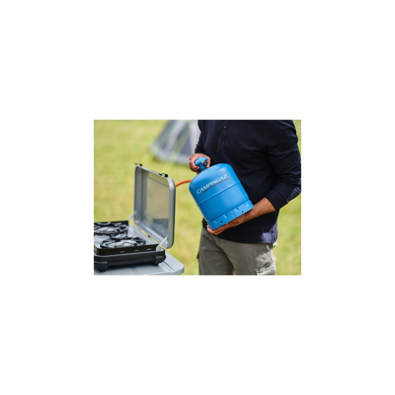Campingaz Camping Kitchen 2 Maxi, Gaskocher(grau, 2 Kochfelder 2x 1,8 kW, für R904 / R907)