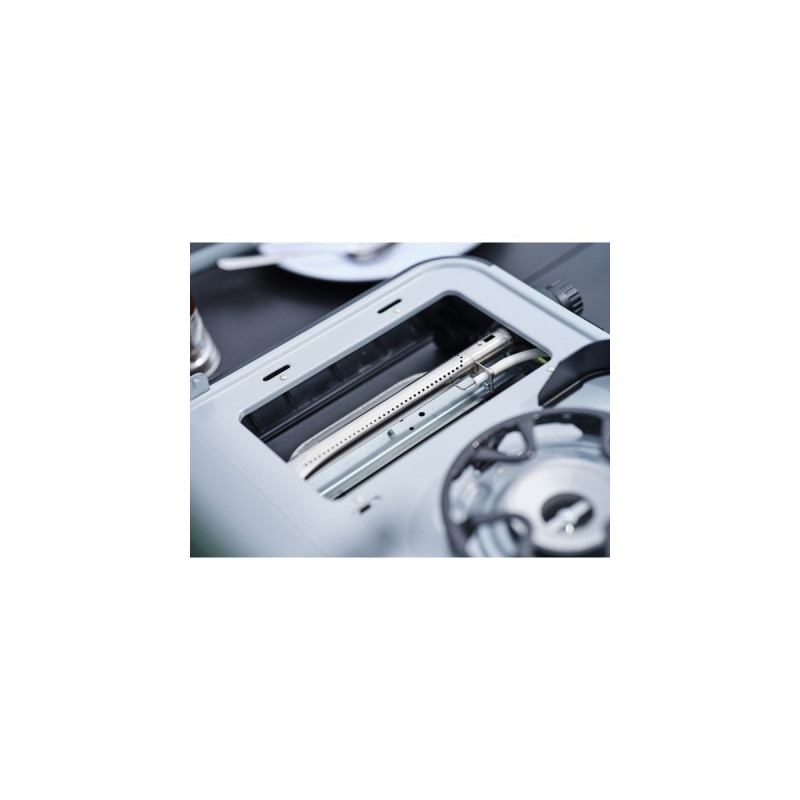 Campingaz Camping Kitchen 2 Multi Cook, Gaskocher(grau, 2 Kochfelder 2x 1,8 kW + Grillplatte 0,9 kW)