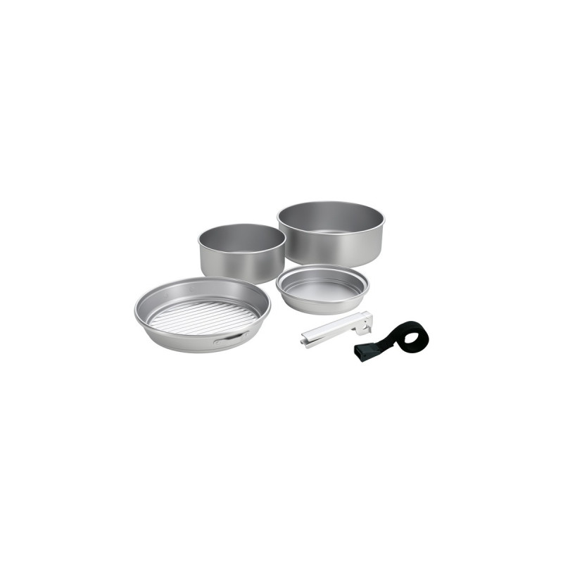 Campingaz Trekking-Geschirrset, Alu, 5-teilig, Topf-Set(aluminium)