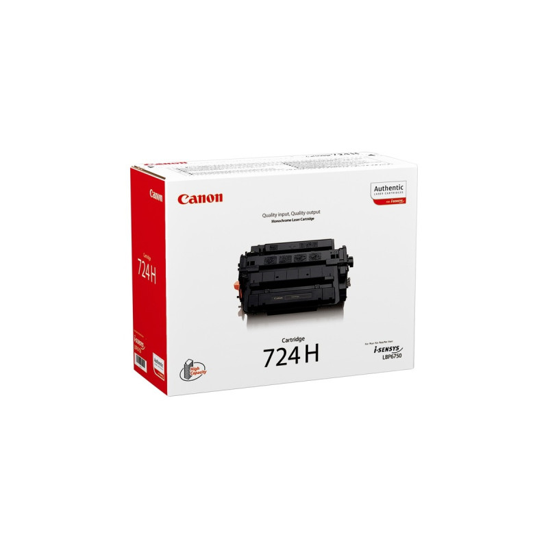 Canon CRG-724H schwarz, Toner(Retail)