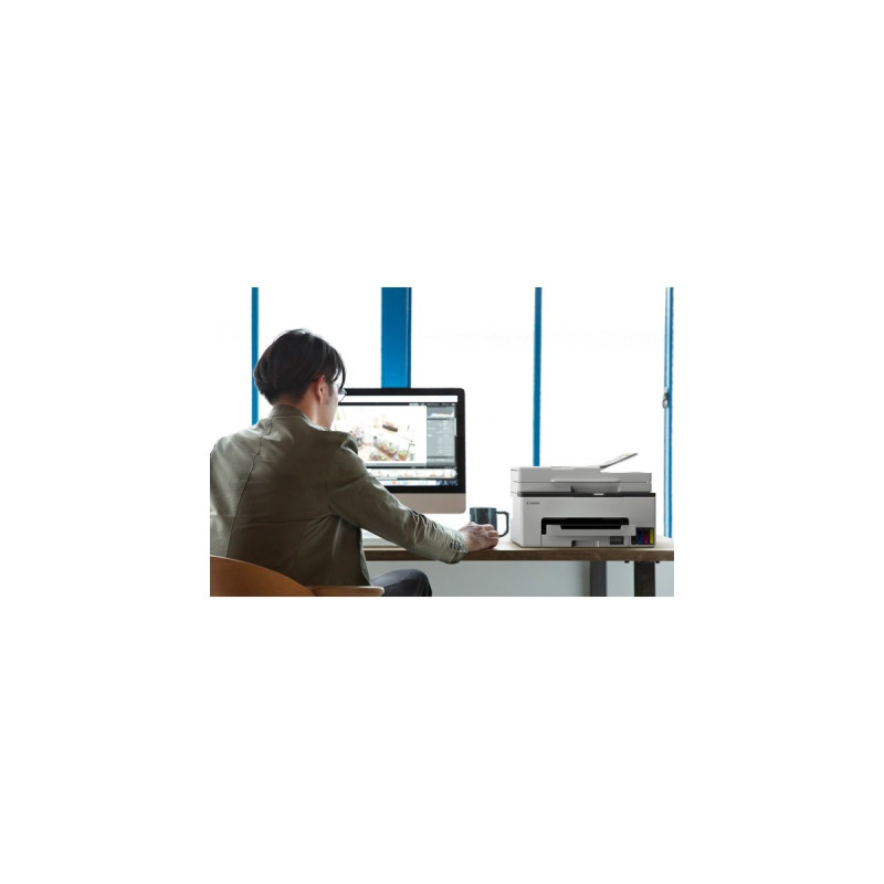 Canon Maxify GX2050, Multifunktionsdrucker(weiß, USB, LAN, WLAN, Scan, Kopie, Fax)