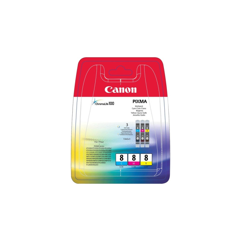Canon Multipack CLI-8, Tinte