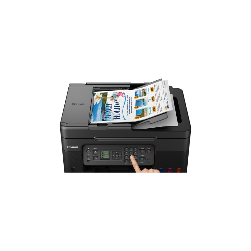 Canon PIXMA G4570, Multifunktionsdrucker(schwarz, USB, WLAN, Scan, Kopie, Fax)