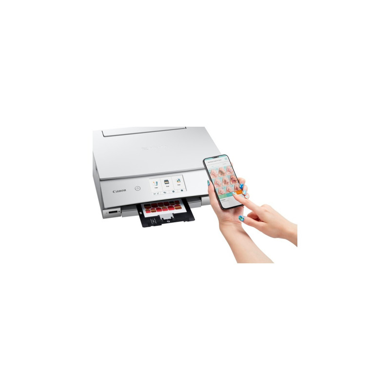 Canon PIXMA TS8351a, Multifunktionsdrucker(weiß, USB, WLAN, Scan, Kopie)